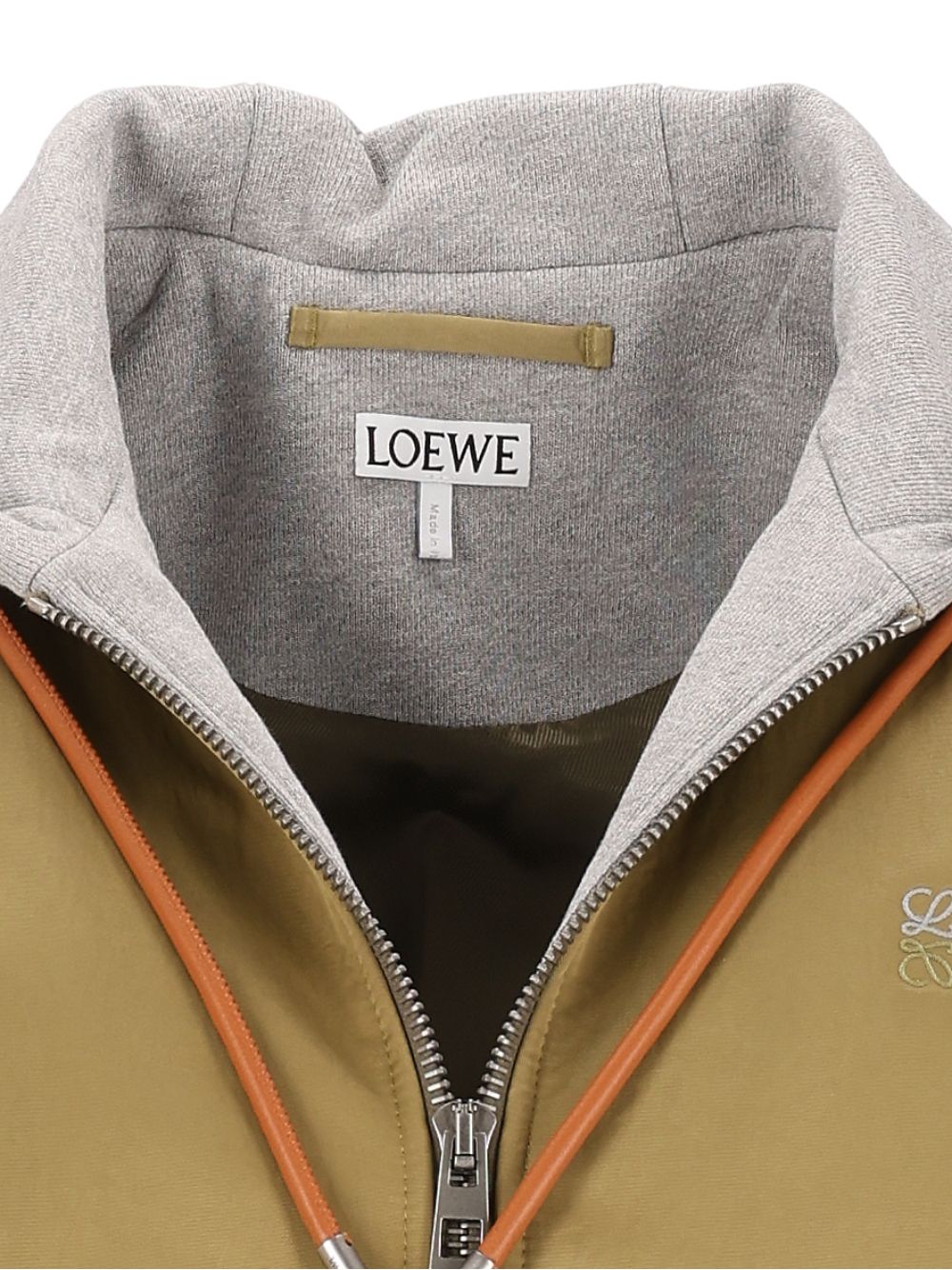 Loewe Technical Fabric Bomber Jacket Giacche - Verde | 27c5b991db4bda16ad79fa26998833737432d160