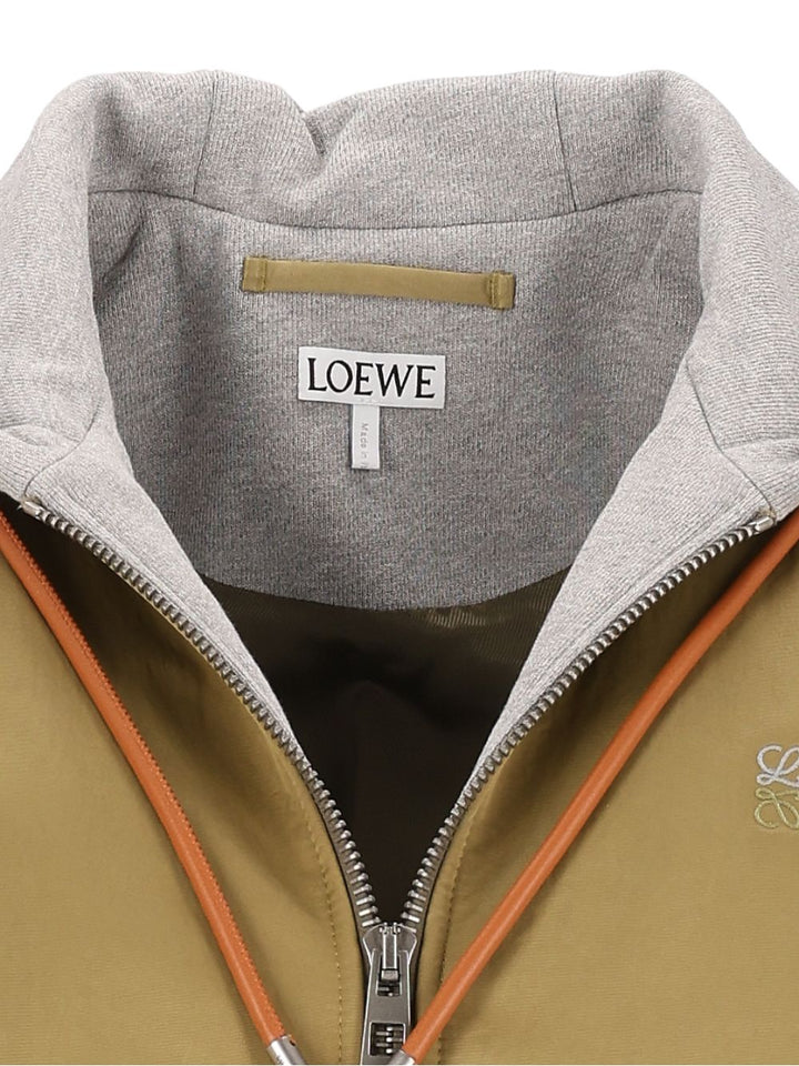 Loewe Technical Fabric Bomber Jacket Giacche - Verde | 27c5b991db4bda16ad79fa26998833737432d160