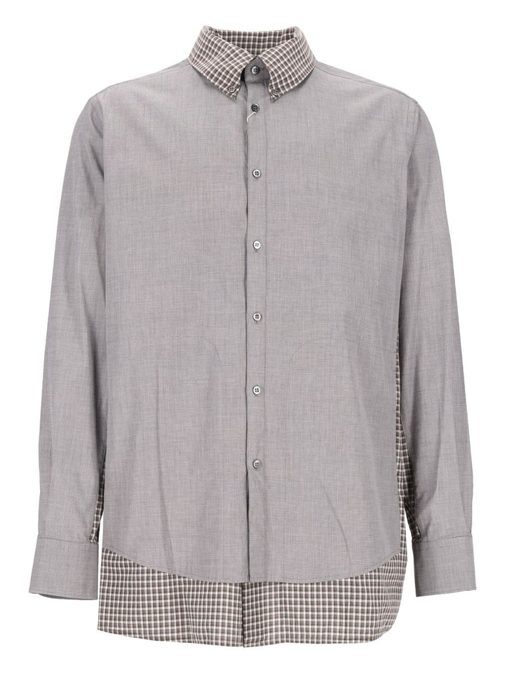 Maison Margiela Double Camisas Gris