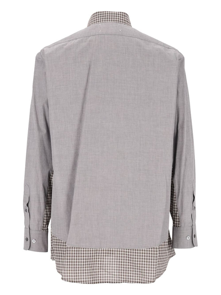 Maison Margiela Double Camisas Gris