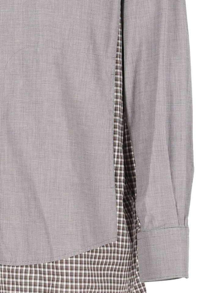 Maison Margiela Double Camisas Gris