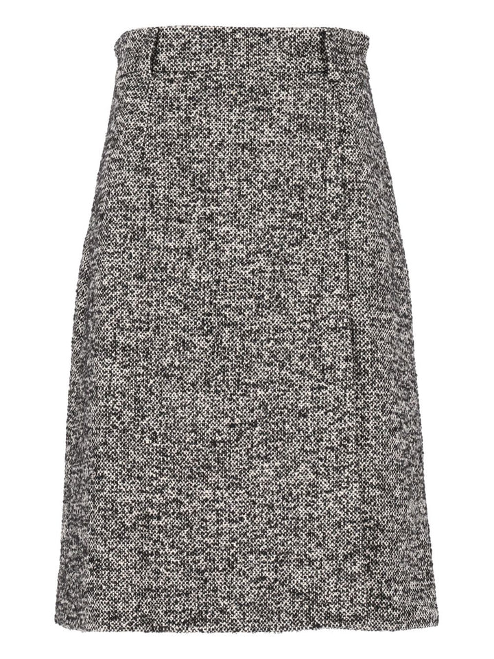 Dolce & Gabbana Pencil Skirt In Tweed Gonne - Multicolor | b63f7085a34315518f92144f0484d75e8258deab