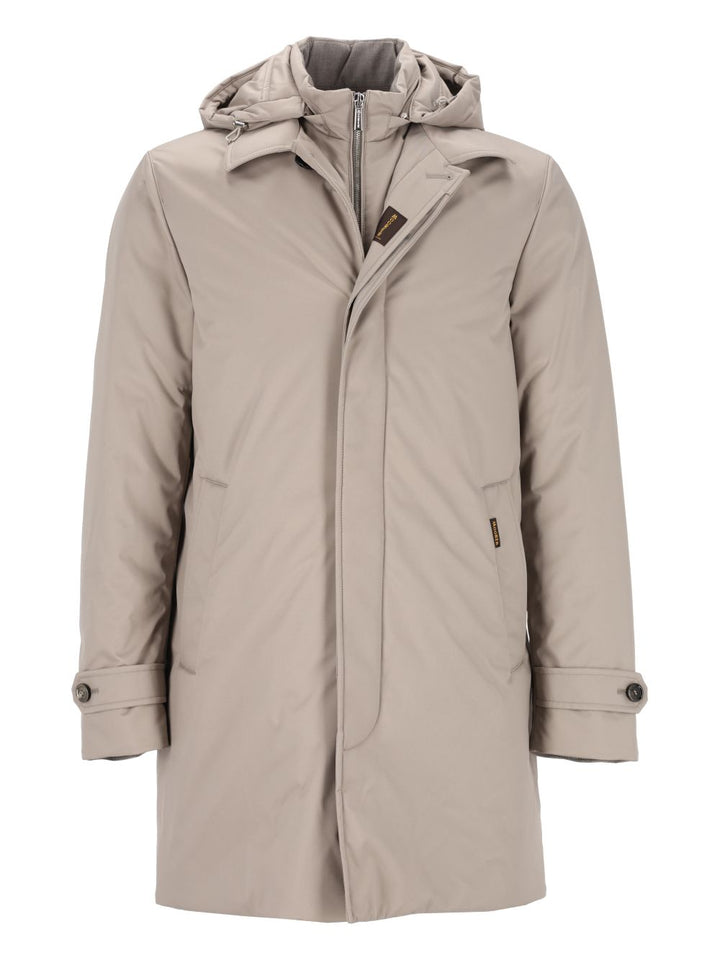 Moorer Ralli Technical-Fabric Coat Giacche - Grey | 8fcade3a3c9aa105b02f13da8d3d7a986b8b9674