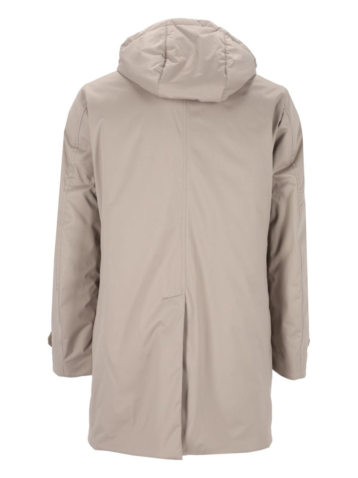 Moorer Ralli Technical-Fabric Coat Giacche - Grey | c2a8d8ea004fb65d30667570adb77e6fadb1dbbf