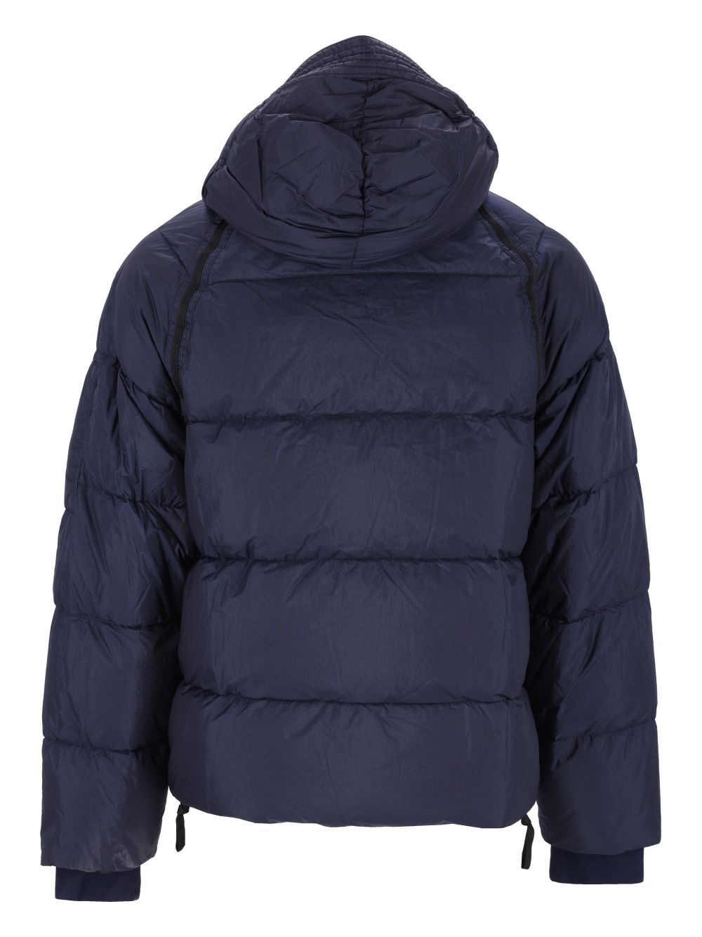 C.P. Company Down Shield Hooded Padded Jacket Coats - Blu | f4fbb993ca482f7949403e070935d8d9d880464f