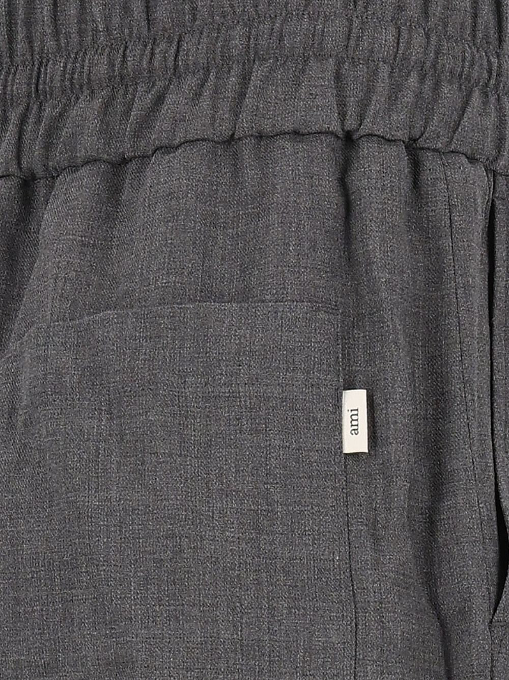 Ami Sartorial Trousers - Grey | cb16233f25fcfd05c25407044fbbf78ff0bad695