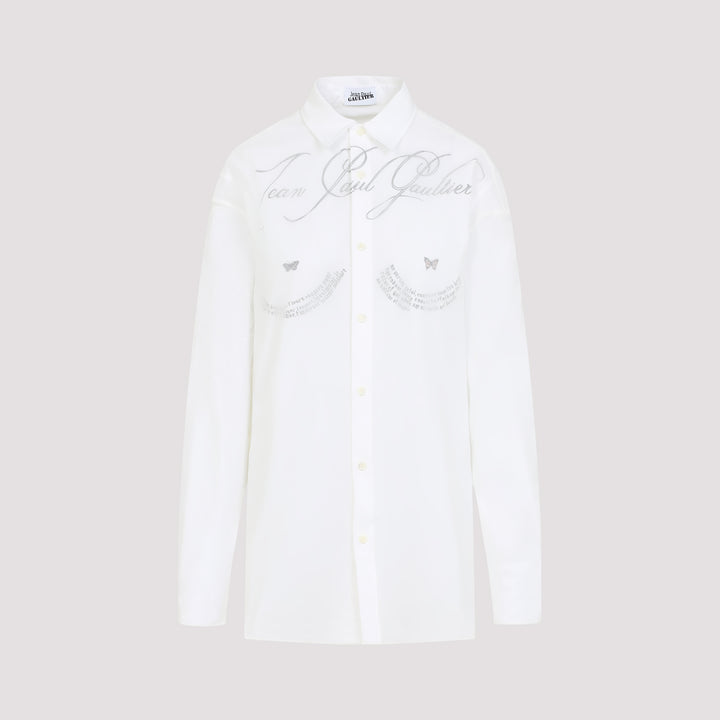 Jean Paul Gaultier Shirts - Bianco | 915aac871f415cf7d306af9470290491d5c4a5c6