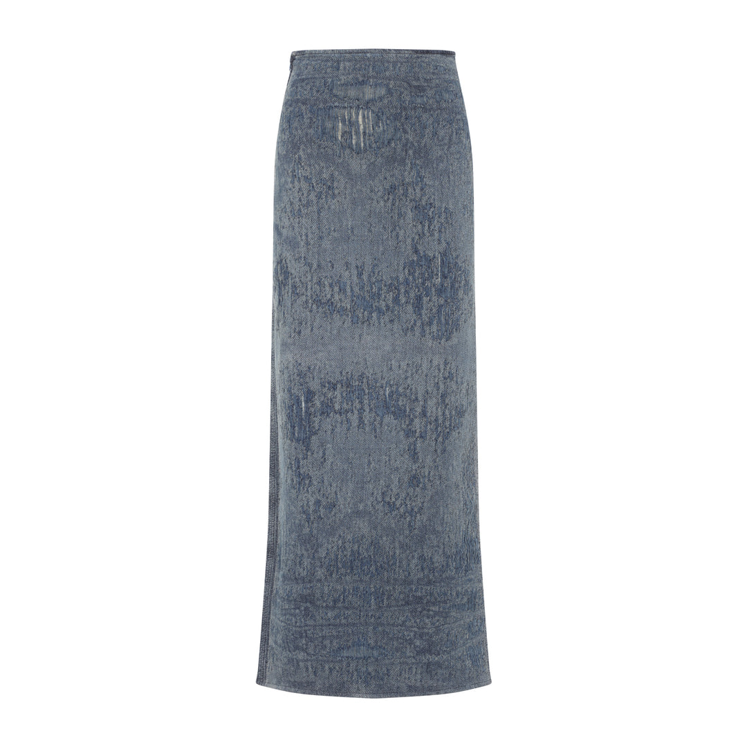 Diesel Long skirts - Blu | 78482b44de4688fe167fc622d2876cbf4102a5f2