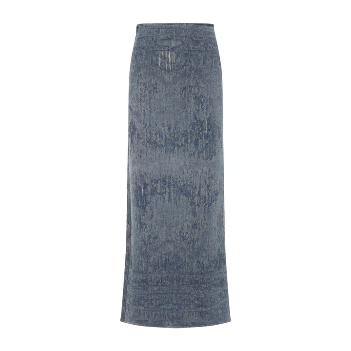 Diesel Long skirts - Blu | 78482b44de4688fe167fc622d2876cbf4102a5f2