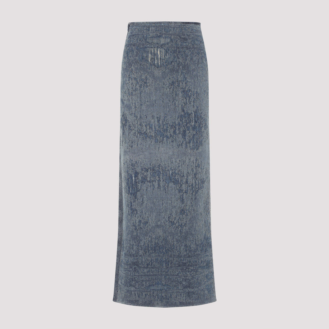 Diesel Long skirts - Blu | 7a1ac78a62d9f4358a7cd412cb3d349b85070065