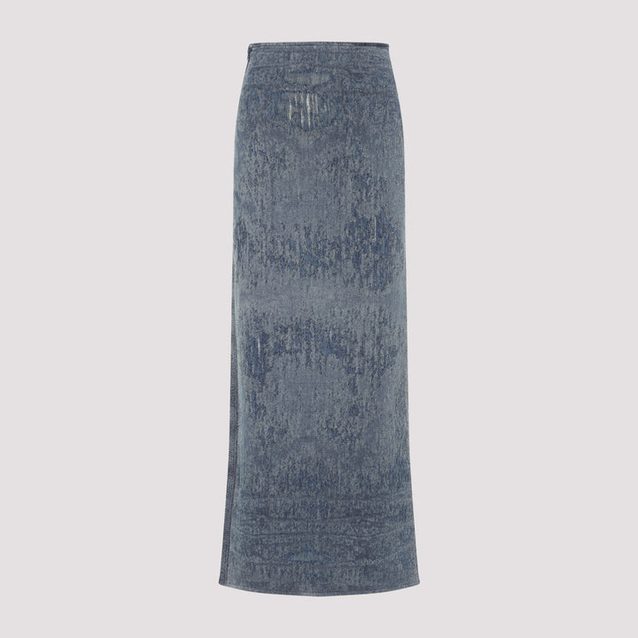 Diesel Long skirts - Blu | 7a1ac78a62d9f4358a7cd412cb3d349b85070065