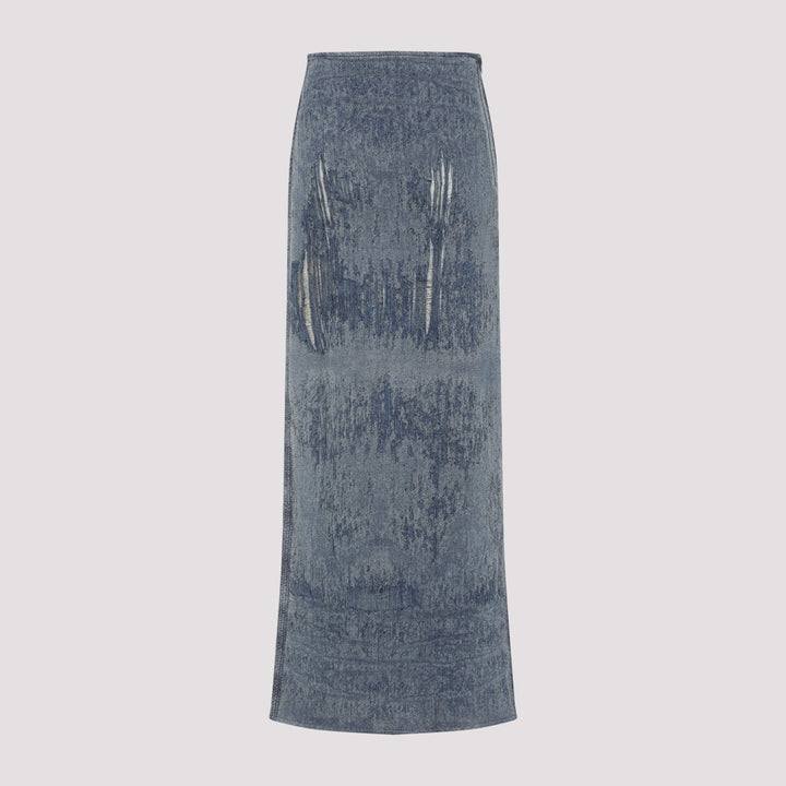 Diesel Long skirts - Blu | 1801799c006641aaa50bb4006d558b14e28fa475