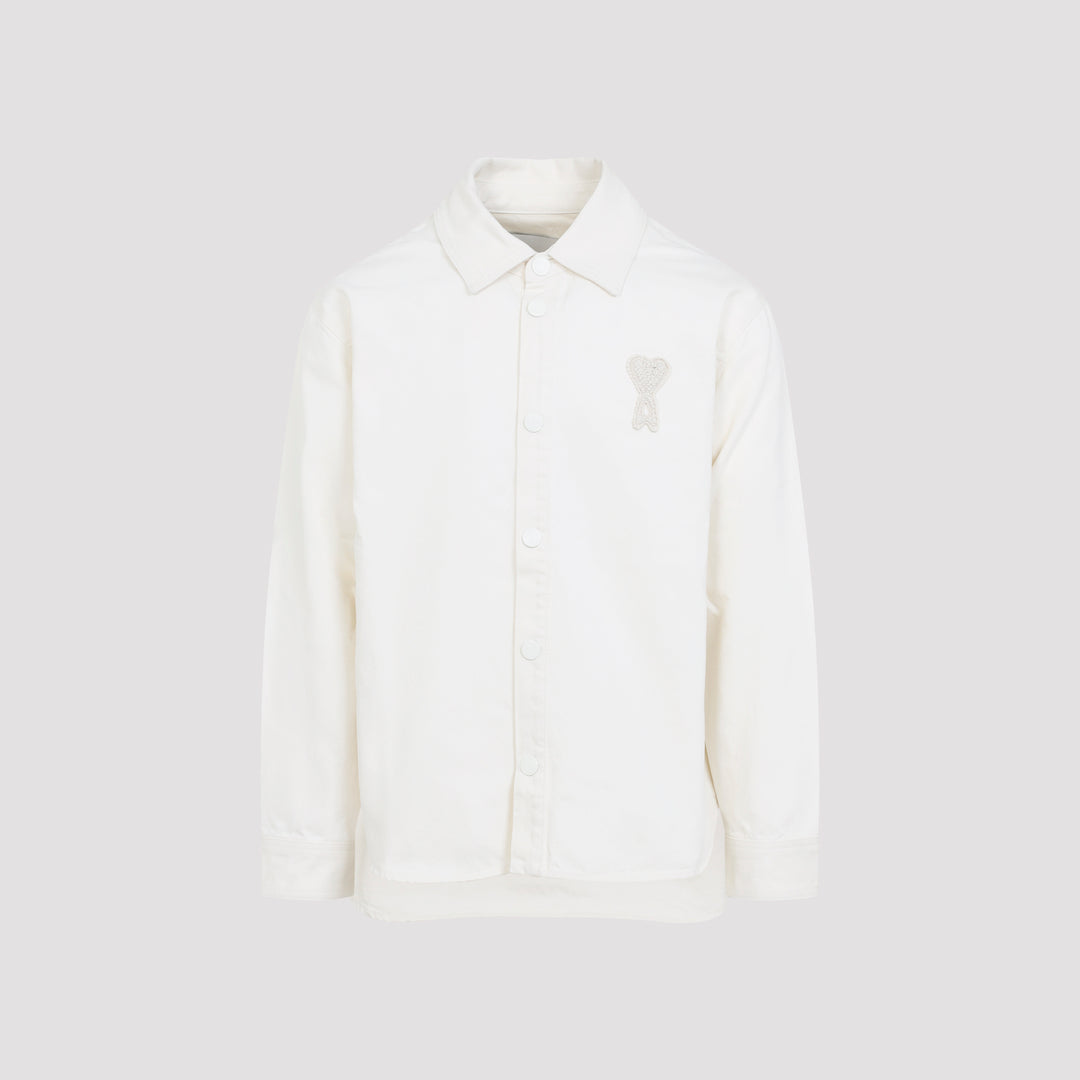 Ami Paris Shirts - Bianco | 030acb59e104139f258b915a9097d400d422dae8