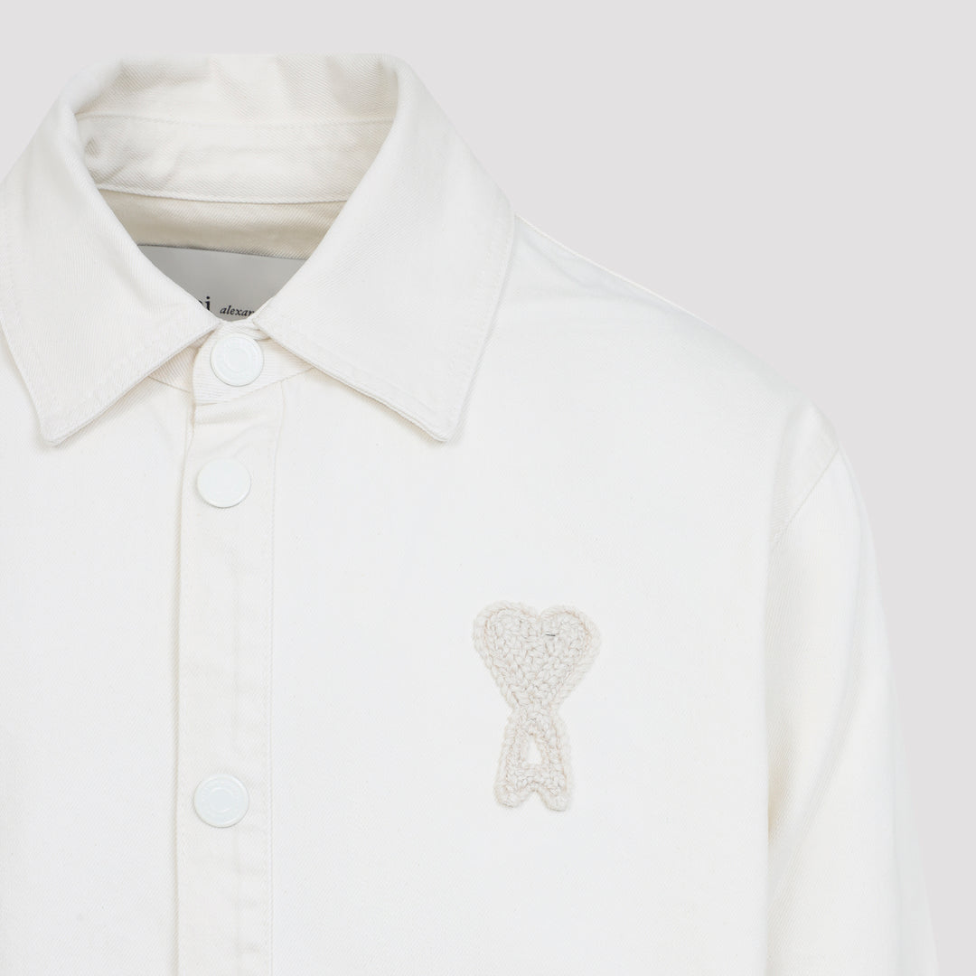 Ami Paris Shirts - Bianco | 09f8b0e3b505a4187f5e1e358424d6114d3edbda