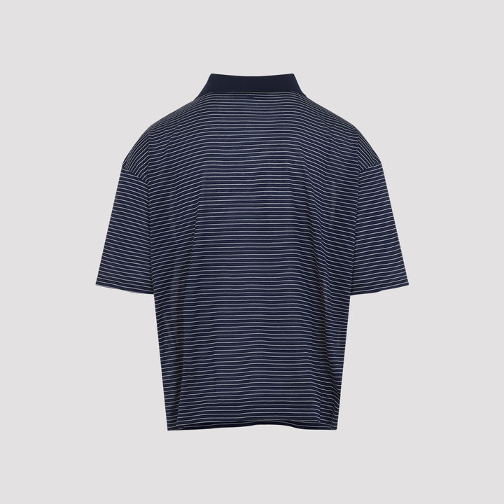 Ami Paris Polo - Blu | 09b6ebe084e38c8951097fb4e85eb3cb17f9acc4