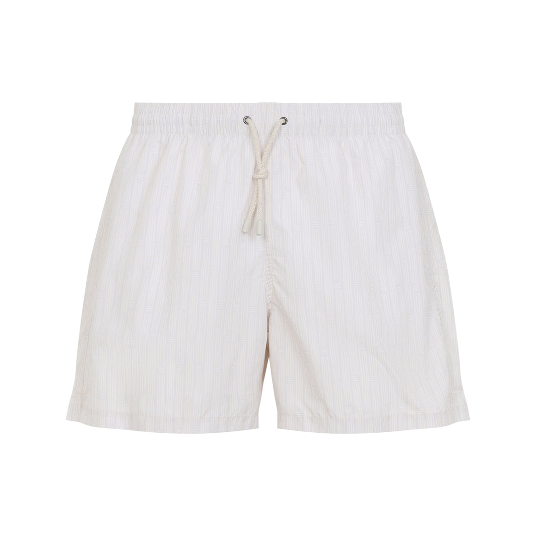 Canali Swim shorts - Bianco | 371b9b8cd4e7e63d050a4aeec9101706f4f974ce