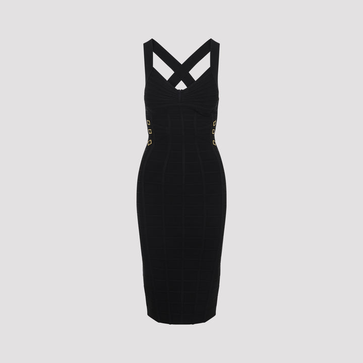 Elisabetta Franchi Midi dresses - Nero | f3c12e570082e68717c6076794c87aaf6c3bf3b9