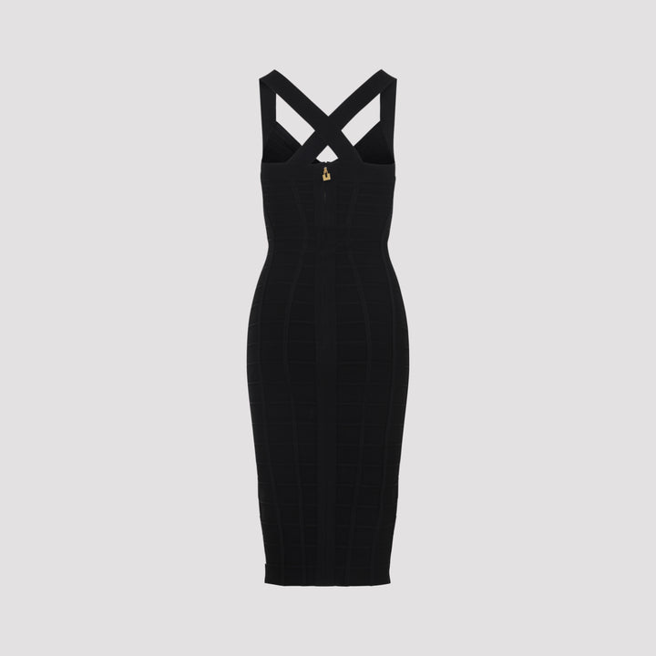 Elisabetta Franchi Midi dresses - Nero | 4b33c73fb9104c5f34a862a984b0b616085ed165