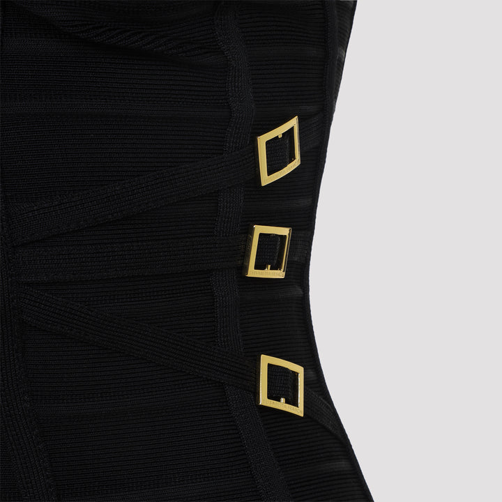 Elisabetta Franchi Midi dresses - Nero | 1f4de8196a722068888b11210f3092ea42cfbad4