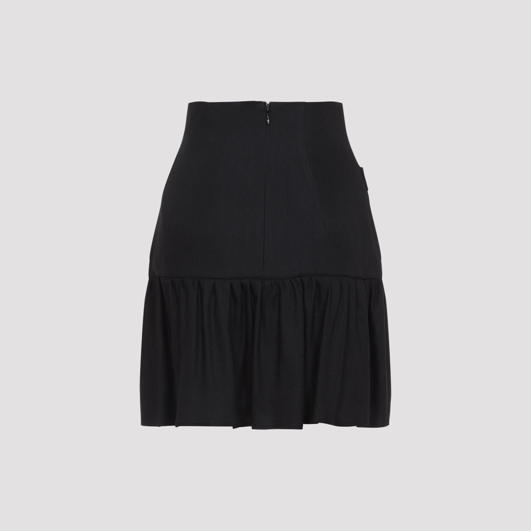 Elisabetta Franchi Mini skirts - Nero | 03fb6c6e905063bb5d7afedc9750f8598efdfb22