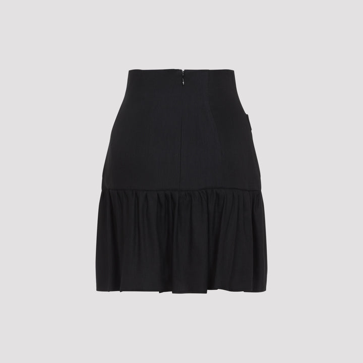 Elisabetta Franchi Mini skirts - Nero | 03fb6c6e905063bb5d7afedc9750f8598efdfb22