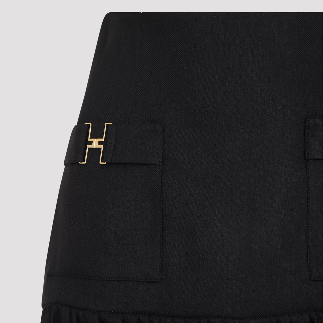 Elisabetta Franchi Mini skirts - Nero | e5cd100594c7c07e15fba7eb54ea52c6ec288b3d