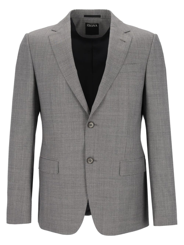 Zegna Anzüge Grau
