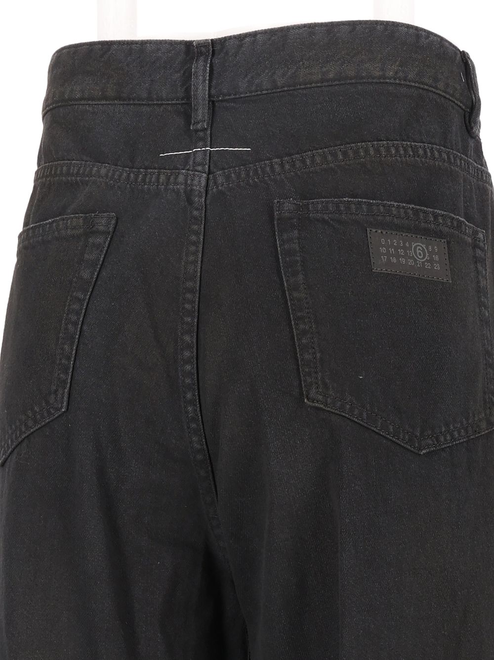 Mm6 Maison Margiela Cotton Five-Pocket Jeans - Nero | 7dea6fb79e8070c78bbc5b09657775cc7ead3cd5