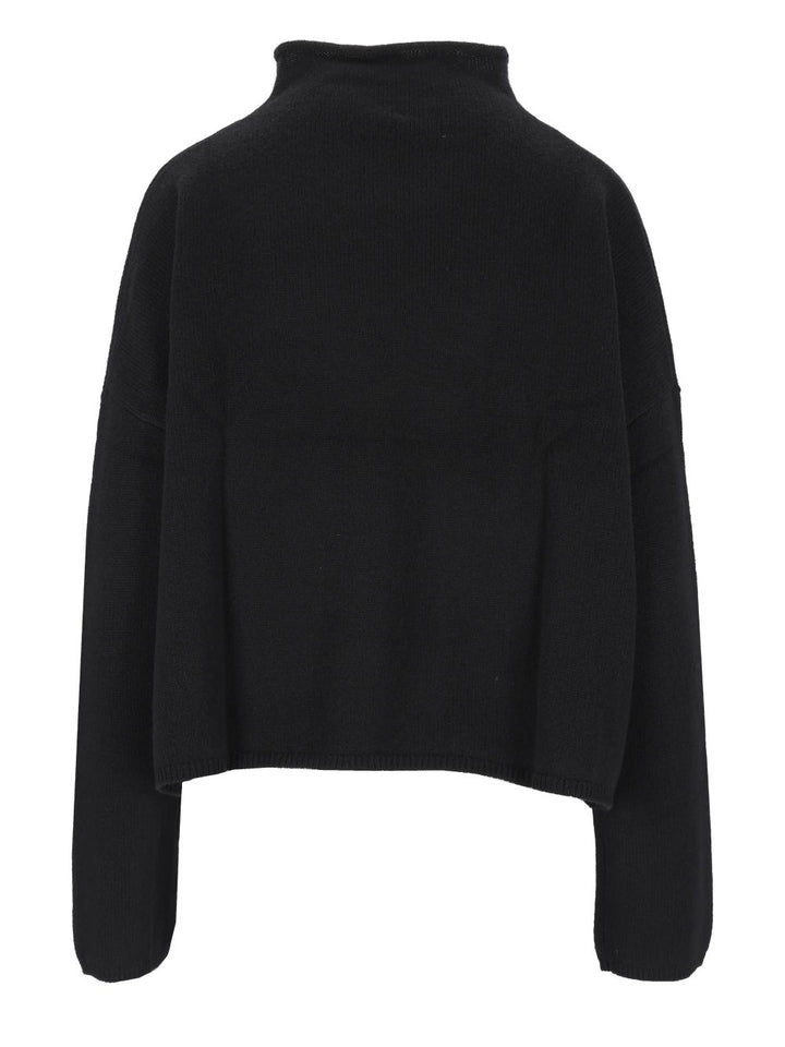 Lisa Yang Sandy Sweater Knitwear - Nero | 36c849cffea0b10aaf73e7524f56cec91fc6e10f
