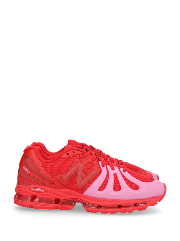 1890 Mesh+Suede+Tech Sneakers Rosso