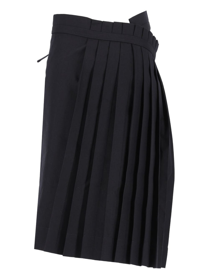 Dries Van Noten Wrap Skirt Gonne - Blu | ddcec2fd4058b9758d0367d2457e54551e0b5cbf