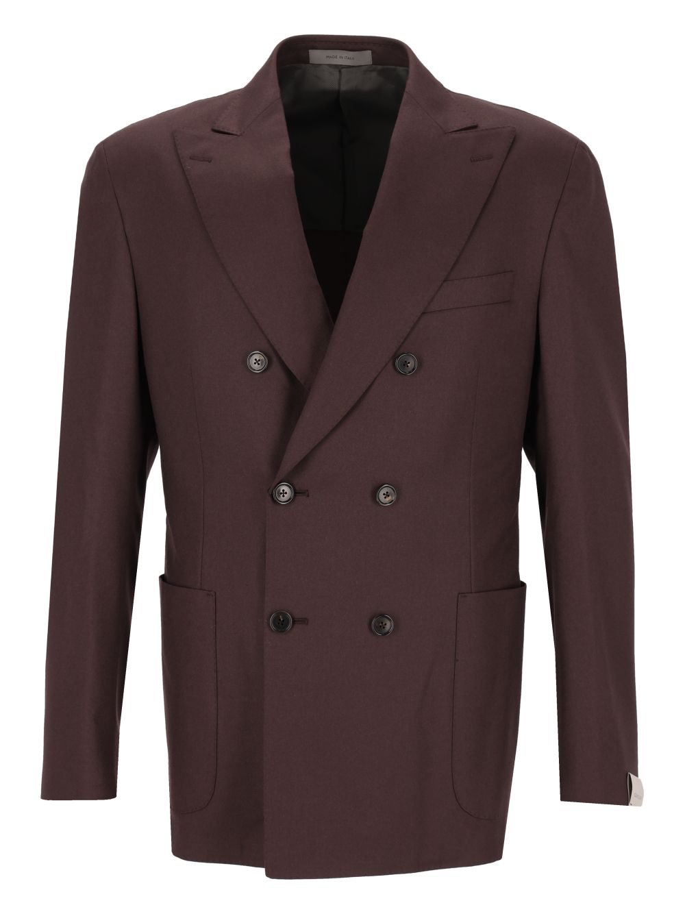 Corneliani Corneliani Double-Breasted Suit Abiti - Marrone | 3c545ed5b5665b66e83ee4174796d759d9c88e07
