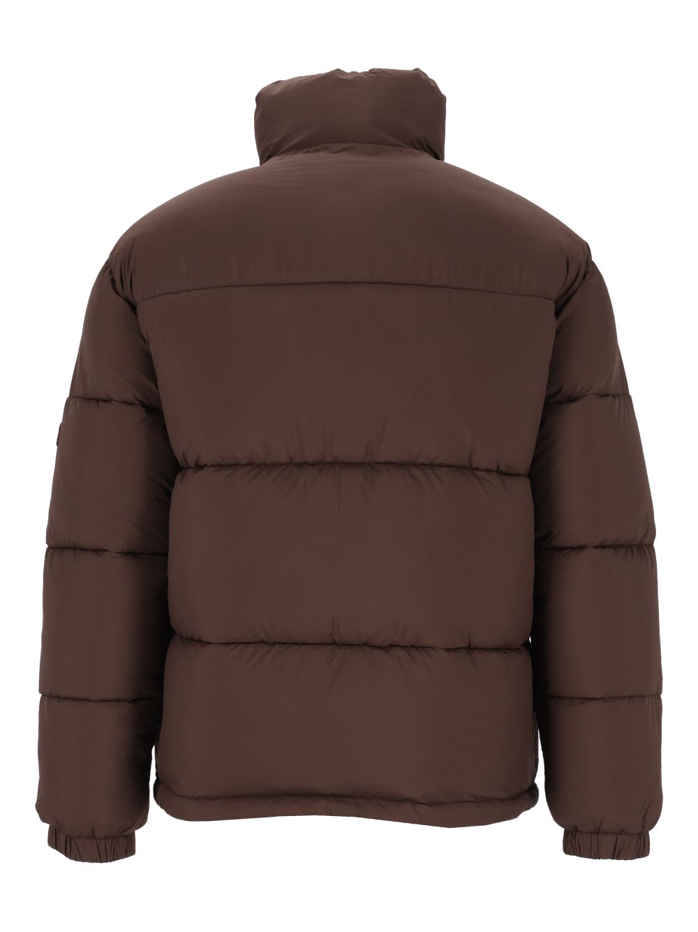 Maison KitsunÉ Quilted Down Jacket Coats - Marrone | 1bd048441cdceaf589db49d49c90e59af368a048