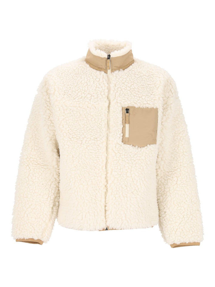 Polo Ralph Lauren Fleece Jacket Giacche - Beige | 548a36101d5ae2189d0f03d042ca77468245df0e