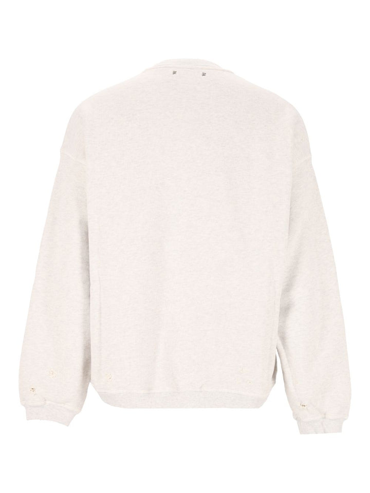 Golden Goose Sweat-shirt ample gris