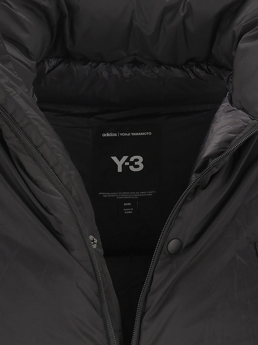 Adidas Y-3 Short Hooded Down Jacket Coats - Nero | a7711942bf744869aaa0813bf2eb7e2eb6766e0c