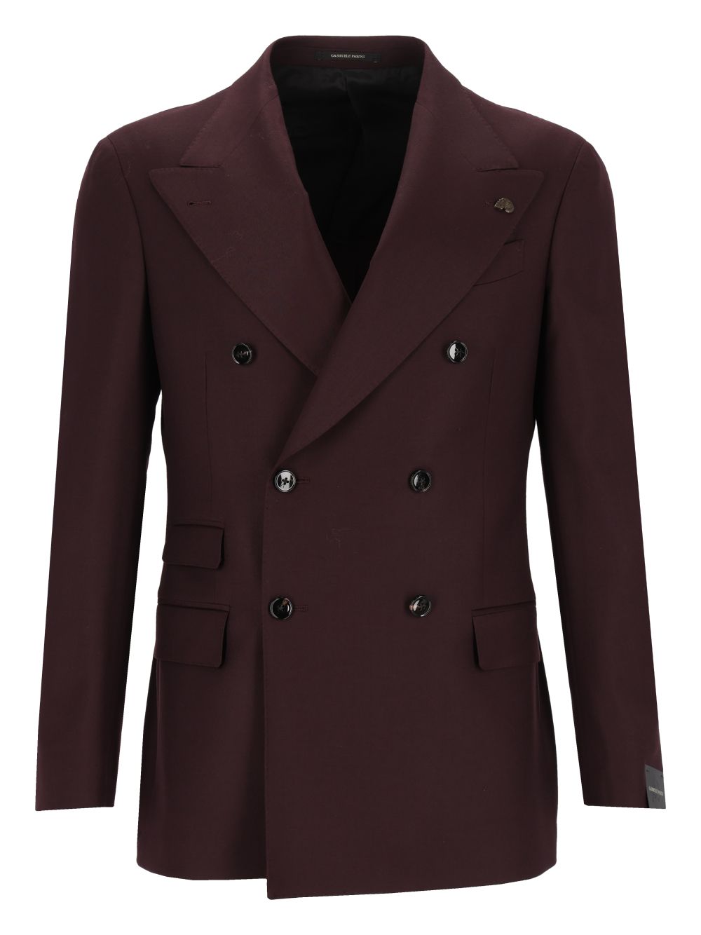 Gabriele Pasini Double-Breasted Jacket Giacche - Bordeaux | be64f6bfb42fde3ae23e3aad260a002cbe15a7fb