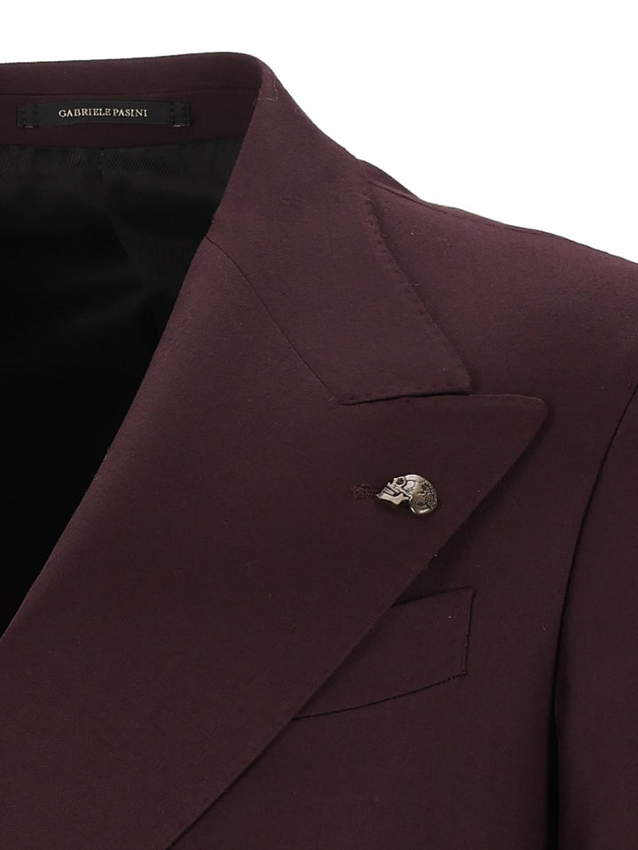 Gabriele Pasini Double-Breasted Jacket Giacche - Bordeaux | 2bf5460ca9da8cbfe2d1f80e1287a9eb7efca412