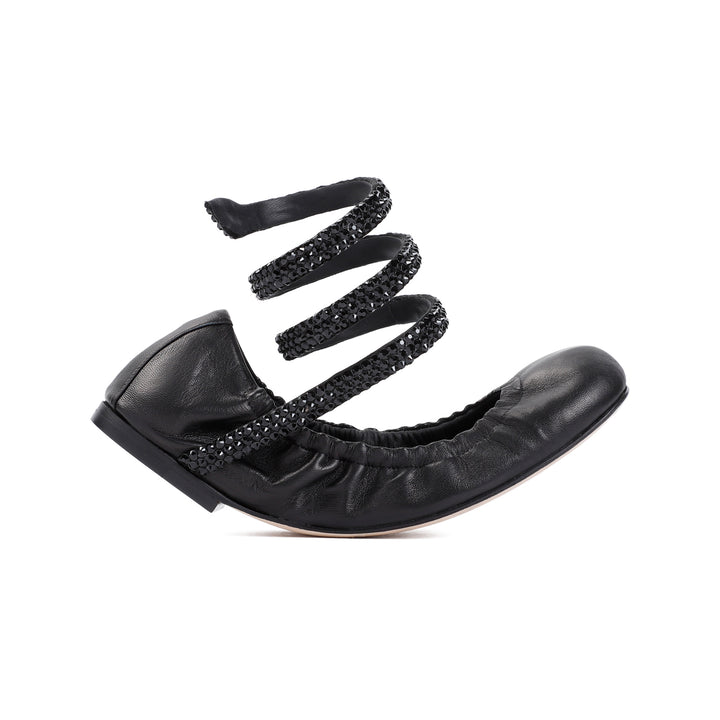 Rene` Caovilla Ballerinas - Nero | 55ece9e1ea366f16ae6cd1127e607a223df91cd5