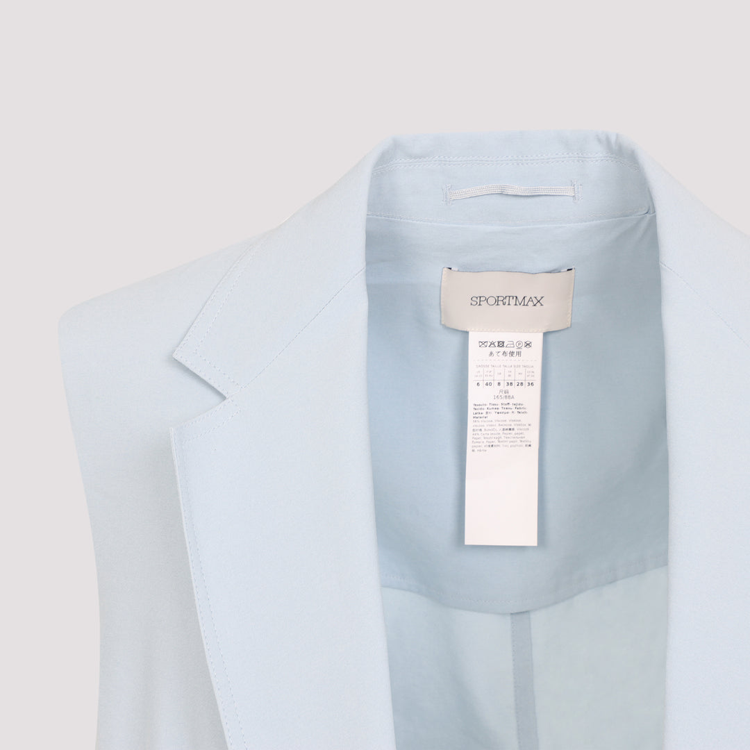Sportmax Gilet - Blu | 4ce032d97c27575f5c1beaa5456436bb92bd7db7