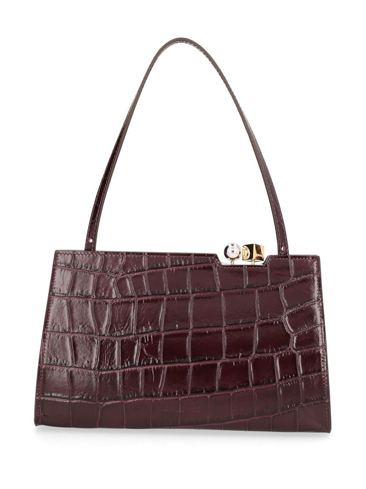 Jacquemus Le Salon Handbags - Bordeaux | 1c36f5c8c39d39f2cbe1c19baa3a0dedc1571d76