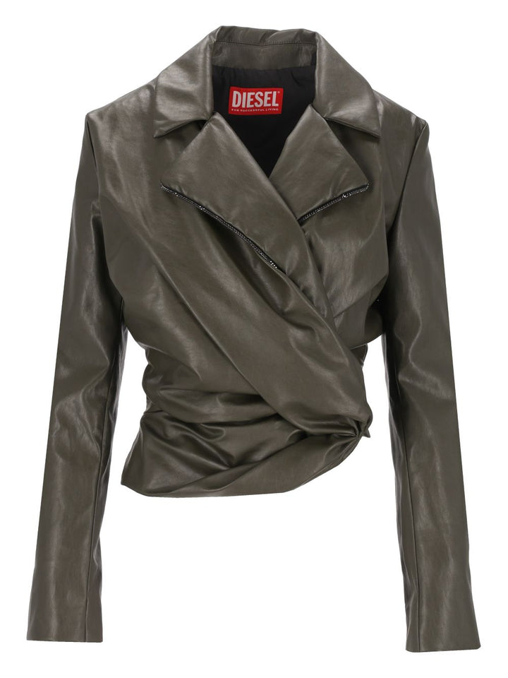 Diesel G-Drap Giacche - Verde | d94b7a47eaa9b8494e4ffc70e142651e85a81652
