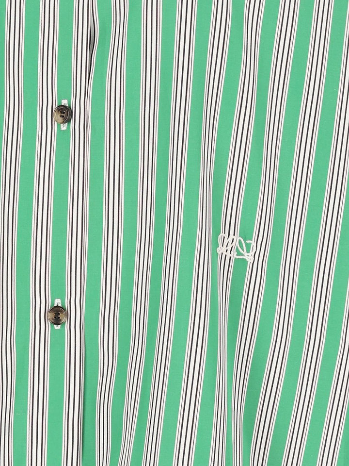 Loewe Coton Shirt Shirts - Verde | 40f995bea474b12d26f266f0025c7fd45898b22f