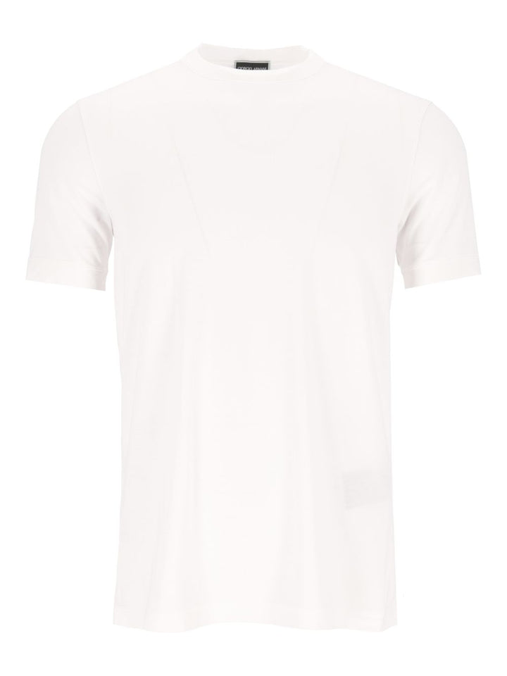 Giorgio Armani Stretch T shirt Blu