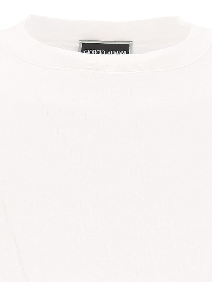 Giorgio Armani Stretch T shirt Blu