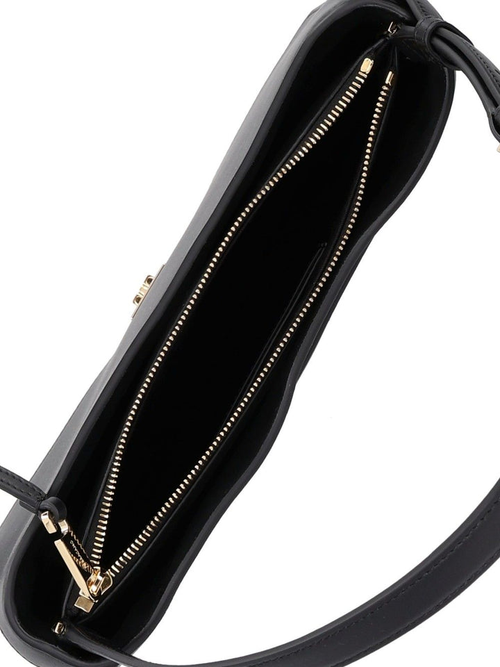 Ferragamo Cara Shoulder Bags - Nero | d410d008aafaa30fab2a22b35ffb34296b3d86bb