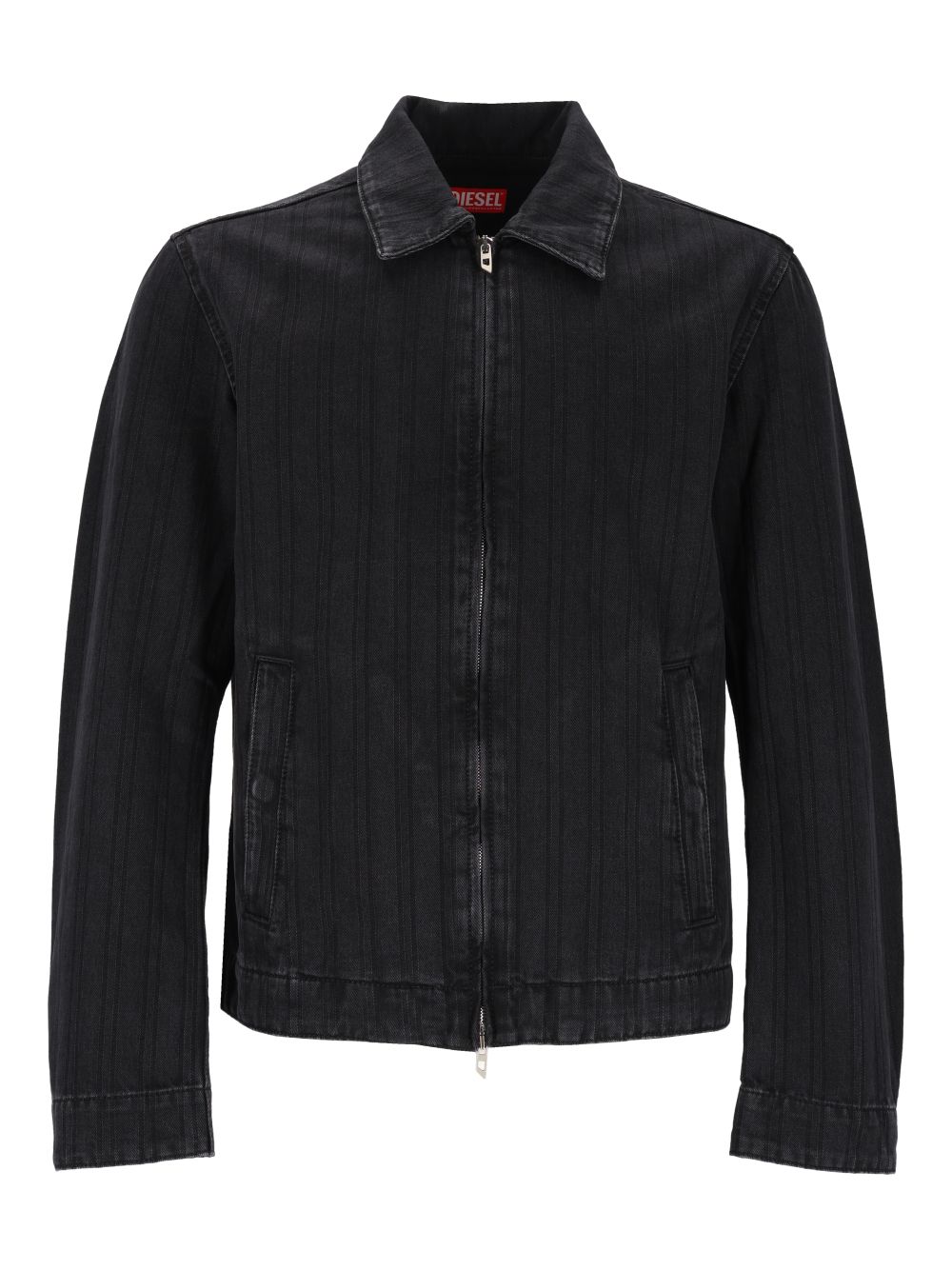 Diesel D-Rohe Denim Jacket Giacche - Nero | 1832fb21eab7849b9c17a1bf5632f9f0a5bb4869