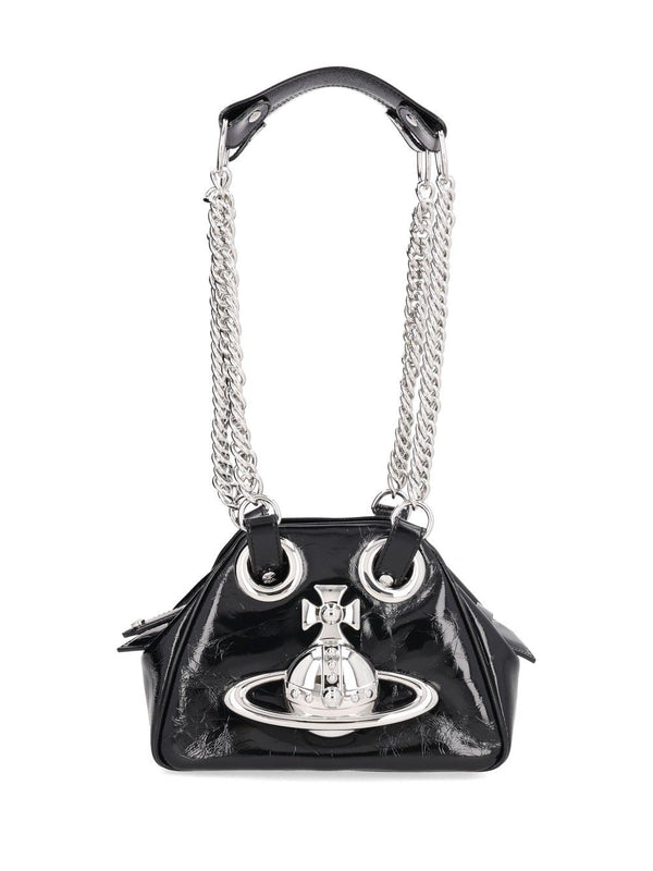 Archive Orb Chain Handbag Crossbody Bags Black