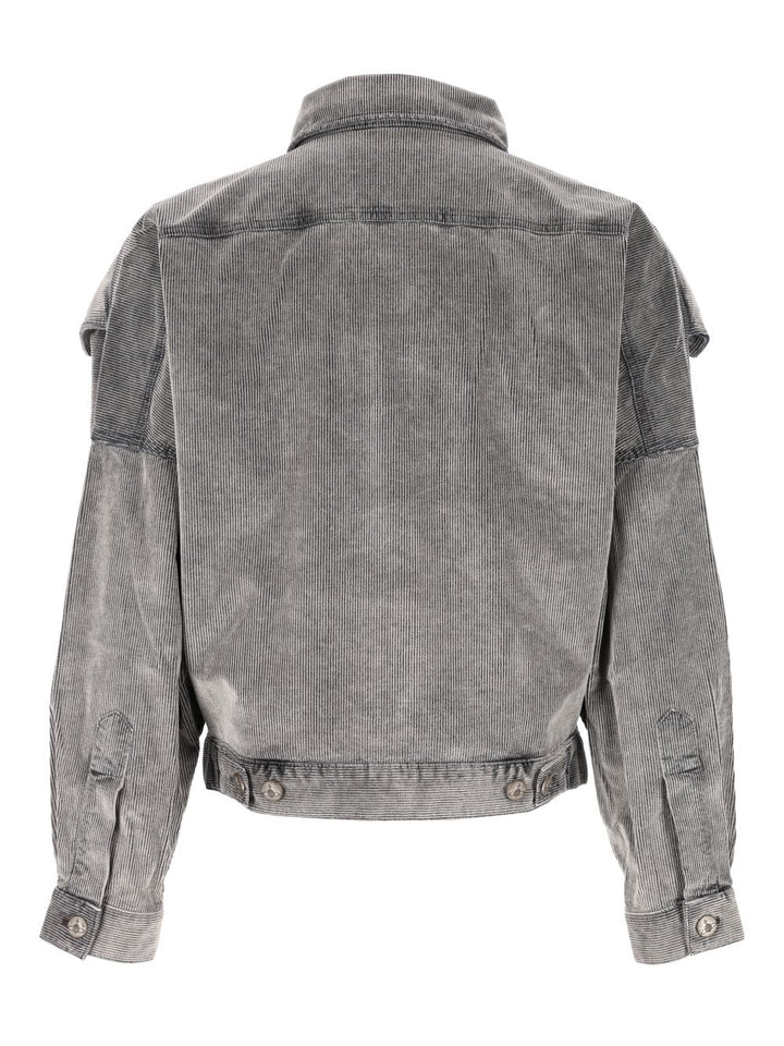 Vivienne Westwood Broad Denim Jacket Giacche - Grey | 8905139c710016bed1686fbf61e2330cc1768889