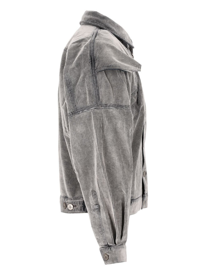 Vivienne Westwood Broad Denim Jacket Giacche - Grey | 99c766edbc961dbb15c4397635a76f4aeaa8374d